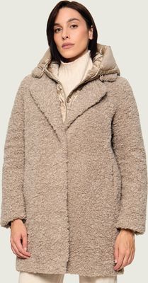 Płaszcz damski casualowy na jesień BOMBOOGIE ze sklepu: Gomez Fashion Store w kategorii: Płaszcze damskie - zdjęcie 874714-BD9-10338_OG265W000004005