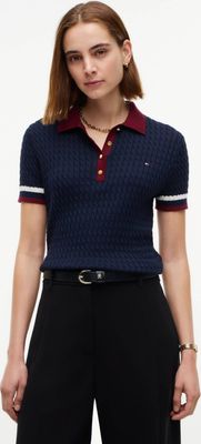 Sweter damski na wiosnę Tommy Hilfiger ze sklepu: Gomez Fashion Store w kategorii: Swetry damskie