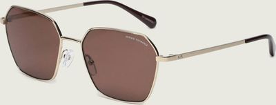 brązowy Okulary przeciwsłoneczne damskie Armani Exchange ze sklepu: Gomez Fashion Store w kategorii: Okulary przeciwsłoneczne damskie