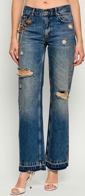 Liu Jo - Jeansy damskie casualowe w miejskim stylu ze sklepu: Gomez Fashion Store w kategorii: Jeansy damskie