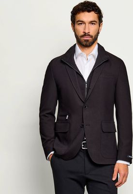 Karl Lagerfeld - czarny Marynarka męska jesienna ze sklepu: Gomez Fashion Store w kategorii: Marynarki męskie