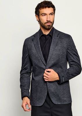 czarny Marynarka męska na wiosnę Karl Lagerfeld ze sklepu: Gomez Fashion Store w kategorii: Marynarki męskie