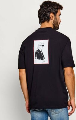 T-shirt męski Karl Lagerfeld ze sklepu: Gomez Fashion Store w kategorii: T-shirty męskie
