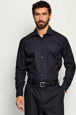 Karl Lagerfeld - czarny Koszula męska jesienna ze sklepu: Gomez Fashion Store w kategorii: Koszule męskie