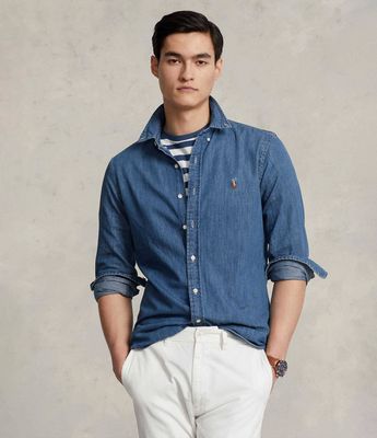 Polo Ralph Lauren - Koszula męska ze sklepu: Gomez Fashion Store w kategorii: Koszule męskie - zdjęcie 874714-BD9-10338_PR165M000023882
