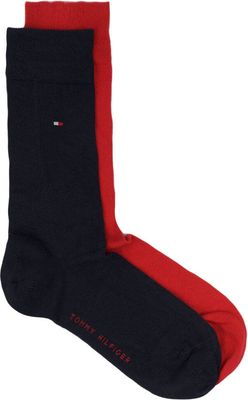 Skarpetki damskie bez wzorów casual Tommy Hilfiger ze sklepu: Gomez Fashion Store w kategorii: Skarpetki damskie - zdjęcie 874714-BD9-10338_TH000M000048085