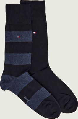 Tommy Hilfiger - Skarpetki damskie bez wzorów ze sklepu: Gomez Fashion Store w kategorii: Skarpetki damskie - zdjęcie 874714-BD9-10338_TH165M000348322