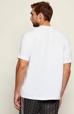 T-shirt męski casualowy Lacoste ze sklepu: Gomez Fashion Store w kategorii: T-shirty męskie - zdjęcie 874714-BD9-10338_LA165M000023001