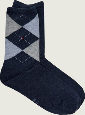 Skarpetki damskie gładkie Tommy Hilfiger ze sklepu: Gomez Fashion Store w kategorii: Skarpetki damskie - zdjęcie 874714-BD9-10338_TH175W000198356