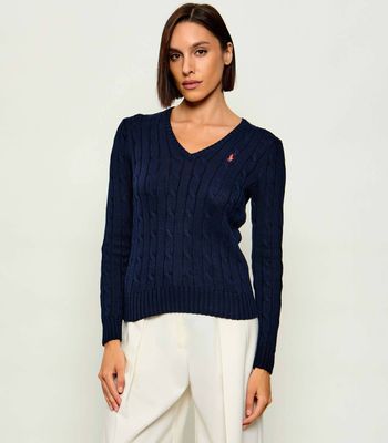 Sweter damski na zimę Polo Ralph Lauren ze sklepu: Gomez Fashion Store w kategorii: Swetry damskie - zdjęcie 874714-BD9-10338_PR181W000049F68