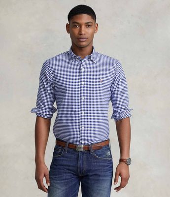 Koszula męska letnia Polo Ralph Lauren ze sklepu: Gomez Fashion Store w kategorii: Koszule męskie - zdjęcie 874714-BD9-10338_PR185M000089L32