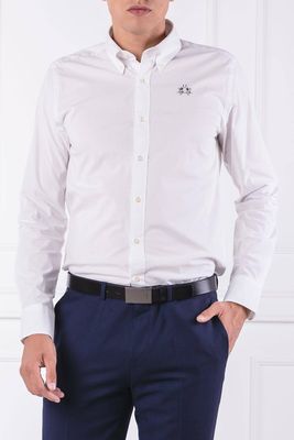 Koszula męska na wiosnę La Martina ze sklepu: Gomez Fashion Store w kategorii: Koszule męskie - zdjęcie 874714-BD9-10338_LR185M000002001
