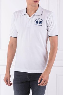 T-shirt męski La Martina ze sklepu: Gomez Fashion Store w kategorii: T-shirty męskie - zdjęcie 874714-BD9-10338_LR185M000005001