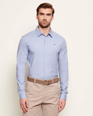 Koszula męska z klasycznym kołnierzykiem Tommy Jeans ze sklepu: Gomez Fashion Store w kategorii: Koszule męskie - zdjęcie 874714-BD9-10338_TM185M000164556