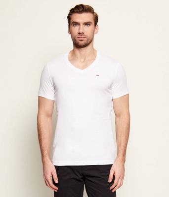 T-shirt męski na wiosnę Tommy Jeans ze sklepu: Gomez Fashion Store w kategorii: T-shirty męskie - zdjęcie 874714-BD9-10338_TM185M000167100
