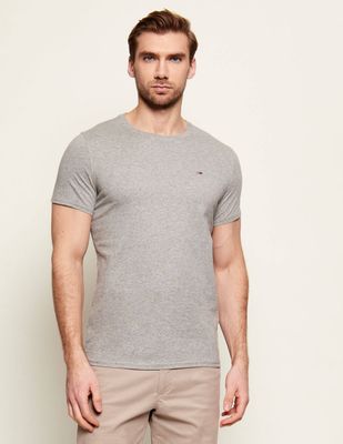 T-shirt męski casual Tommy Jeans ze sklepu: Gomez Fashion Store w kategorii: T-shirty męskie - zdjęcie 874714-BD9-10338_TM185M000168038