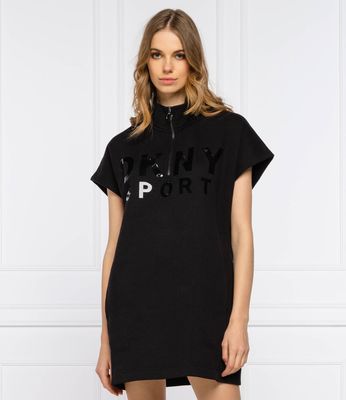 Sukienka wiosenna DKNY Sport ze sklepu: Gomez Fashion Store w kategorii: Sukienki - zdjęcie 874714-BD9-10338_DP191W000001007