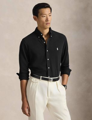 Koszula męska z klasycznym kołnierzykiem Polo Ralph Lauren ze sklepu: Gomez Fashion Store w kategorii: Koszule męskie - zdjęcie 874714-BD9-10338_PR191M000005F08