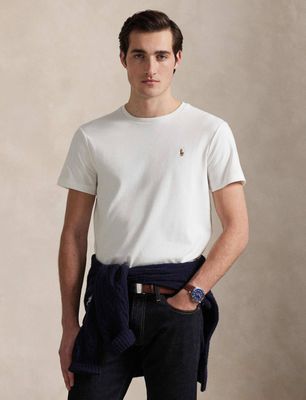 T-shirt męski casual wiosenny Polo Ralph Lauren ze sklepu: Gomez Fashion Store w kategorii: T-shirty męskie - zdjęcie 874714-BD9-10338_PR192M000050F20