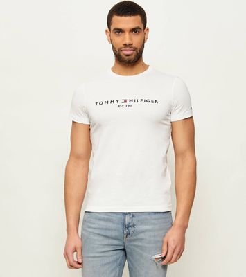 Tommy Hilfiger - T-shirt męski na wiosnę ze sklepu: Gomez Fashion Store w kategorii: T-shirty męskie - zdjęcie 874714-BD9-10338_TH194M000034118