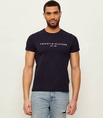 T-shirt męski młodzieżowy na wiosnę Tommy Hilfiger ze sklepu: Gomez Fashion Store w kategorii: T-shirty męskie - zdjęcie 874714-BD9-10338_TH194M000034403