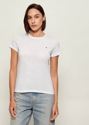 Bluzka damska na wiosnę Tommy Hilfiger ze sklepu: Gomez Fashion Store w kategorii: Bluzki damskie - zdjęcie 874714-BD9-10338_TH192W000277100