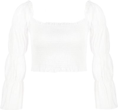 Bluzka damska na wiosnę NA-KD ze sklepu: Gomez Fashion Store w kategorii: Bluzki damskie - zdjęcie 874714-BD9-10338_NK192W000086001