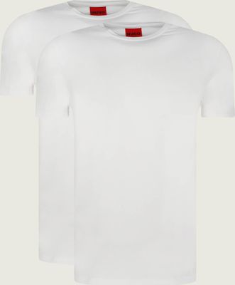 HUGO - T-shirt męski wiosenny ze sklepu: Gomez Fashion Store w kategorii: T-shirty męskie - zdjęcie 874714-BD9-10338_BU192M000185100
