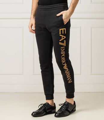 Spodnie męskie na jesień na wiosnę EA7 ze sklepu: Gomez Fashion Store w kategorii: Spodnie męskie - zdjęcie 874714-BD9-10338_E7195M000078311