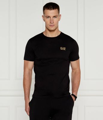 EA7 - T-shirt męski na wiosnę ze sklepu: Gomez Fashion Store w kategorii: T-shirty męskie - zdjęcie 874714-BD9-10338_E7195M000083043