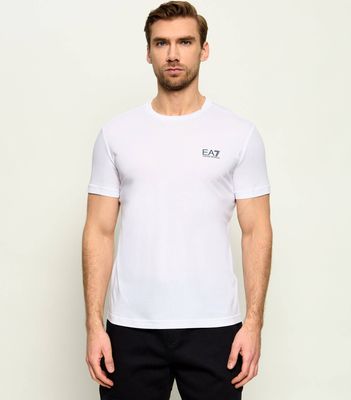 T-shirt męski na wiosnę EA7 ze sklepu: Gomez Fashion Store w kategorii: T-shirty męskie - zdjęcie 874714-BD9-10338_E7195M000083100
