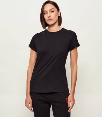 Bluzka damska na wiosnę HUGO ze sklepu: Gomez Fashion Store w kategorii: Bluzki damskie - zdjęcie 874714-BD9-10338_BU195W000071001