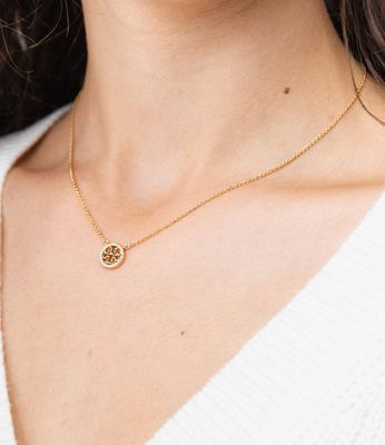 Naszyjnik TORY BURCH ze sklepu: Gomez Fashion Store w kategorii: Naszyjniki - zdjęcie 874714-BD9-10338_TO195W000002783