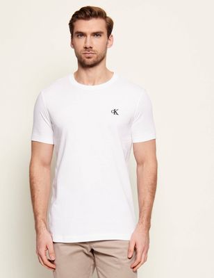 Calvin Klein Jeans - T-shirt męski na wiosnę ze sklepu: Gomez Fashion Store w kategorii: T-shirty męskie - zdjęcie 874714-BD9-10338_CJ201M000018210