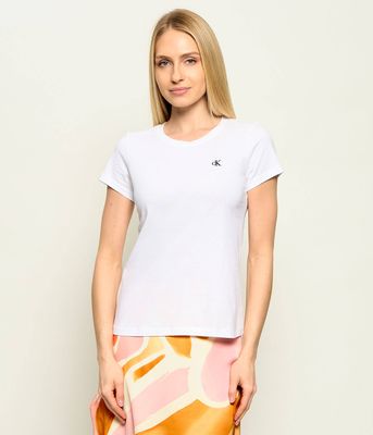 Bluzka damska letnia Calvin Klein Jeans ze sklepu: Gomez Fashion Store w kategorii: Bluzki damskie - zdjęcie 874714-BD9-10338_CJ201W000030210