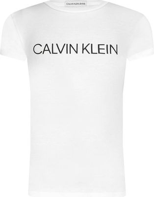 Bluzka dziewczęca na lato Calvin Klein Jeans ze sklepu: Gomez Fashion Store w kategorii: Bluzki dziewczęce