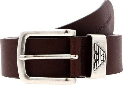 Pasek Emporio Armani ze sklepu: Gomez Fashion Store w kategorii: Paski męskie - zdjęcie 874714-BD9-10338_EA202M000005295