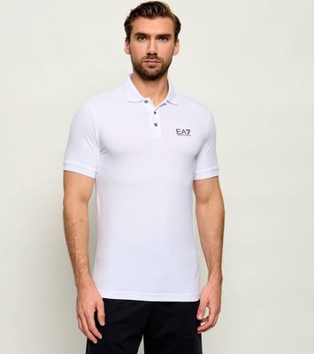 EA7 - T-shirt męski casual na wiosnę ze sklepu: Gomez Fashion Store w kategorii: T-shirty męskie - zdjęcie 874714-BD9-10338_E7202M000131100