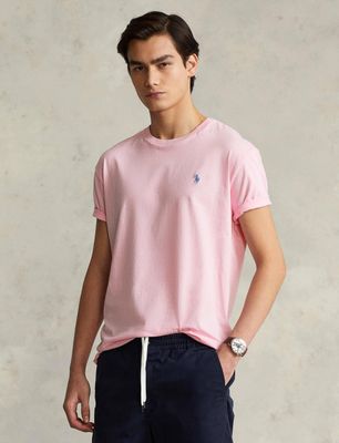 T-shirt męski casual na wiosnę Polo Ralph Lauren ze sklepu: Gomez Fashion Store w kategorii: T-shirty męskie - zdjęcie 874714-BD9-10338_PR202M000092Y53