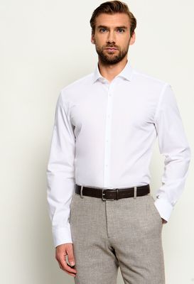 Koszula męska na wiosnę HUGO ze sklepu: Gomez Fashion Store w kategorii: Koszule męskie - zdjęcie 874714-BD9-10338_BU202M000118199