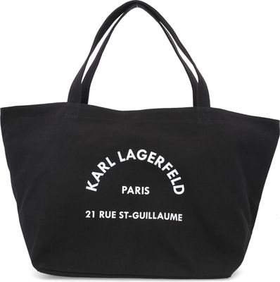 Shopper bag młodzieżowa Karl Lagerfeld ze sklepu: Gomez Fashion Store w kategorii: Torby Shopper bag - zdjęcie 874714-BD9-10338_KL202W000015666