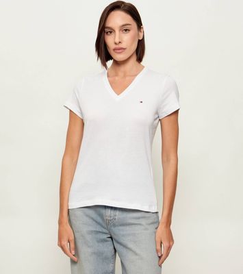 Bluzka damska casual Tommy Hilfiger ze sklepu: Gomez Fashion Store w kategorii: Bluzki damskie - zdjęcie 874714-BD9-10338_TH202W000256100