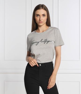 Tommy Hilfiger - Bluzka damska młodzieżowa ze sklepu: Gomez Fashion Store w kategorii: Bluzki damskie - zdjęcie 874714-BD9-10338_TH202W000255039
