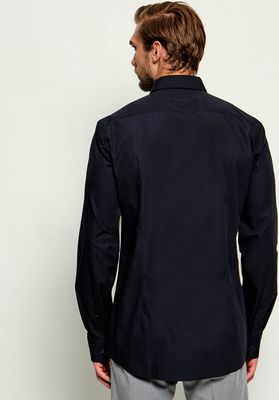 Koszula męska casual HUGO ze sklepu: Gomez Fashion Store w kategorii: Koszule męskie - zdjęcie 874714-BD9-10338_BU204M000068001