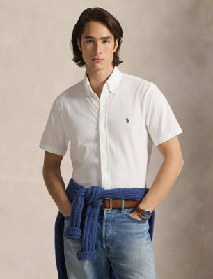 Koszula męska na wiosnę Polo Ralph Lauren ze sklepu: Gomez Fashion Store w kategorii: Koszule męskie - zdjęcie 874714-BD9-10338_PR204M000010F20