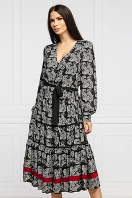 Sukienka jesienna SILVIAN HEACH ze sklepu: Gomez Fashion Store w kategorii: Sukienki - zdjęcie 874714-BD9-10338_SH204W000011112