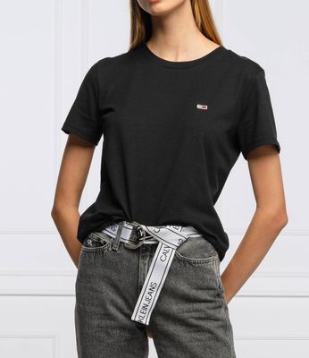 Bluzka damska na lato Tommy Jeans ze sklepu: Gomez Fashion Store w kategorii: Bluzki damskie - zdjęcie 874714-BD9-10338_TM205W000171D44