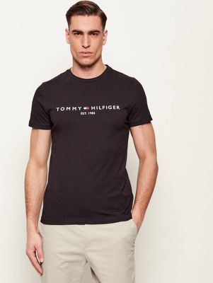 T-shirt męski w stylu młodzieżowym na wiosnę Tommy Hilfiger ze sklepu: Gomez Fashion Store w kategorii: T-shirty męskie - zdjęcie 874714-BD9-10338_TH205M000173D01