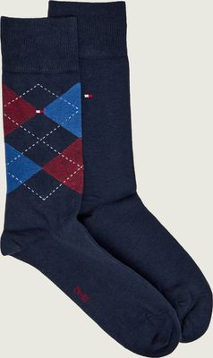 Tommy Hilfiger - Skarpetki damskie z nadrukami ze sklepu: Gomez Fashion Store w kategorii: Skarpetki damskie - zdjęcie 874714-BD9-10338_TH205M000193085