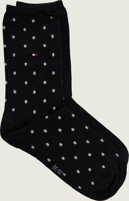Skarpetki damskie w grochy Tommy Hilfiger ze sklepu: Gomez Fashion Store w kategorii: Skarpetki damskie - zdjęcie 874714-BD9-10338_TH205W000294001